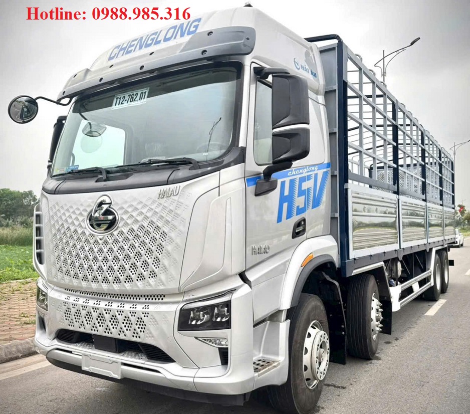 Xe tải thùng 4 chân Chenglong H5V 8X4 310hp